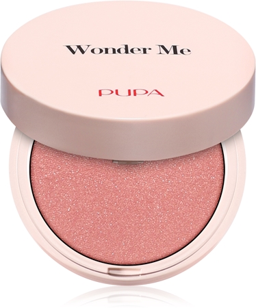 PUPA Milano Wonder Me Natural Effect Blush Compact Blush for a natural look