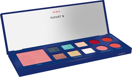 PUPA Milano Pupart S Blue Acu ēnu palete