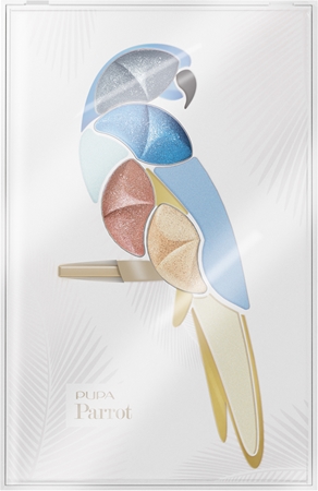 PUPA Milano Parrot paleta očních stínů