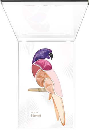 PUPA Milano Parrot paleta očních stínů