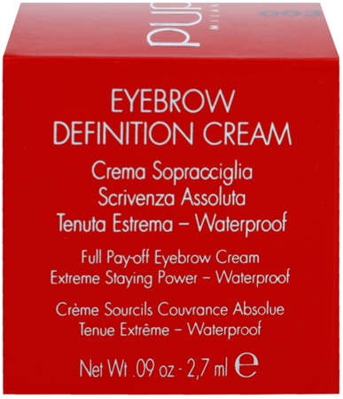 PUPA Milano Eyebrow Definition Cream eyebrow pomade