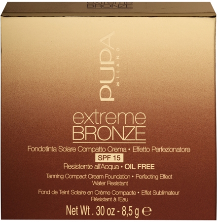 PUPA Milano Extreme Bronze compact bronzing powder SPF 15