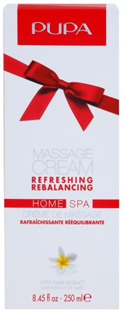 PUPA Milano Home SPA Refreshing crema per massaggi