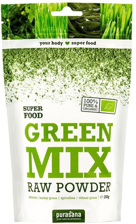 Purasana Green Mix Powder BIO prášek v BIO kvalitě