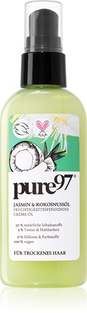 pure97 Jasmin & Kokosnussöl crema nutriente termoprotettiva con olio