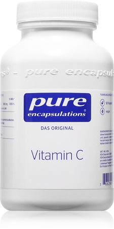 Pure Encapsulations Vitamin C Kapseln zur Unterstützung des Immunsystems, schöner Haut und Nägel