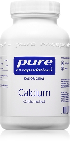 Pure Encapsulations Calcium Kapseln zur Unterstützung der Knochen- und Zahngesundheit