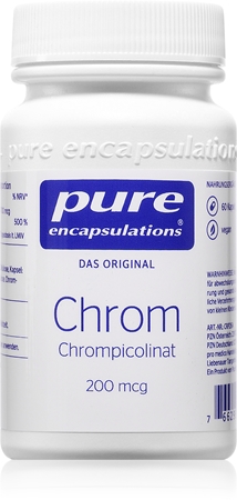 Pure Encapsulations Chrom Präparat zur Aufrechterhaltung einer gesunden Funktion des Organismus