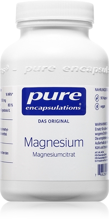 Pure Encapsulations Magnesiumcitrat Kapseln mit Mineralien