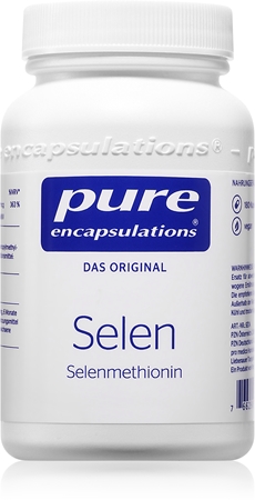 Pure Encapsulations Selen Kapseln zur Unterstützung der Normalen Funktion des Organismus und einem gesunden Zustand der Haare und der Nägel