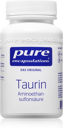 Pure Encapsulations Taurin Kapseln zur Unterstützung der sportlichen Leistung