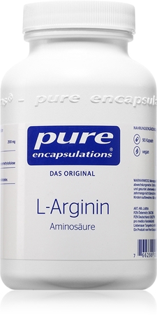 Pure Encapsulations L-Arginin Kapseln zur Förderung des Aufbaus von Muskelmasse