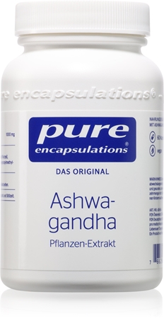 Pure Encapsulations Ashwagandha Kapseln zur Förderung der physischen und mentalen Gesundheit