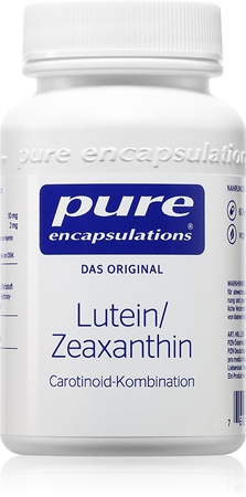 Pure Encapsulations Lutein/Zeaxanthin Kapseln zur Förderung der Augen