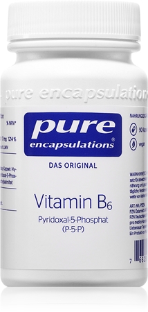 Pure Encapsulations Vitamin B6 Kapseln für eine einwandfreie Funktion des Organismus