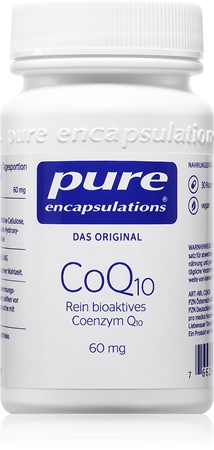 Pure Encapsulations Coenzym Q10 60 mg Kapseln mit dem Coenzym Q10
