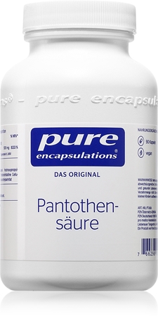Pure Encapsulations Pantothensäure Kapseln für eine einwandfreie Funktion des Organismus