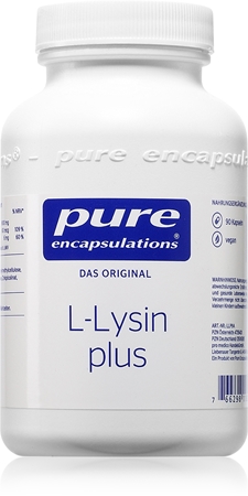 Pure Encapsulations L-Lysin plus Präparat zur Aufrechterhaltung einer gesunden Funktion des Organismus