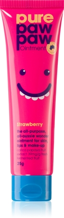 Pure Paw Paw Strawberry Fugtgivende læbepomade til tørre områder
