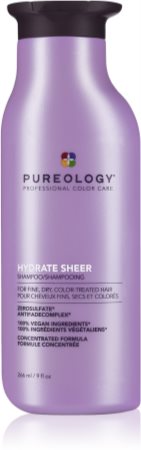 Pureology Hydrate Sheer leichtes feuchtigkeitsspendendes Shampoo für empfindliche Haare