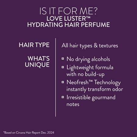 Pureology Love Luster Hair Perfume huile parfumée cheveux pour femme
