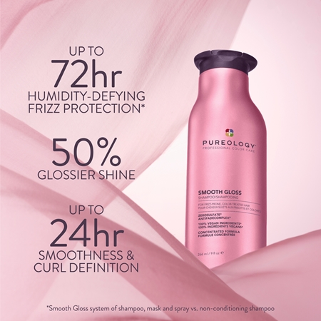 Pureology Smooth Gloss aufhellendes Shampoo für das Haar