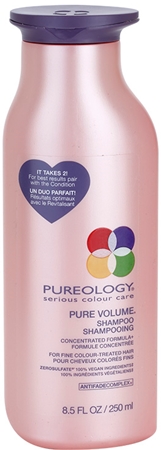 Pureology Pure Volume Volume Shampoo For Fine, Colored Hair