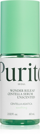 Purito Wonder Releaf Centella Serum Unscented Reģenerējošs serums ādai jutīgas ādas nomierināšanai un stiprināšanai