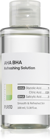 Purito AHA BHA Refreshing Solution exfoliační čisticí tonikum