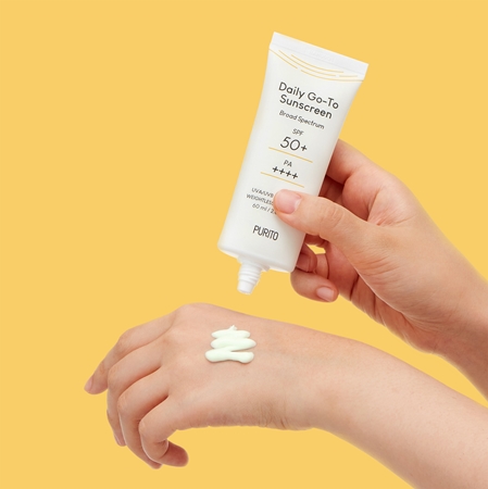 Purito Daily Go-To Sunscreen легкий захисний крем для обличчя SPF 50+