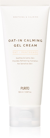 Purito Oat-In Calming Gel Cream Viegli mitrinošs želejkrēms ar nomierinošu iedarbību