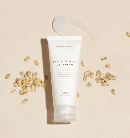 Purito Oat-In Calming Gel Cream Viegli mitrinošs želejkrēms ar nomierinošu iedarbību