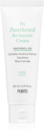 Purito B5 Panthenol Re-barrier Cream creme de hidratação profunda efeito calmante