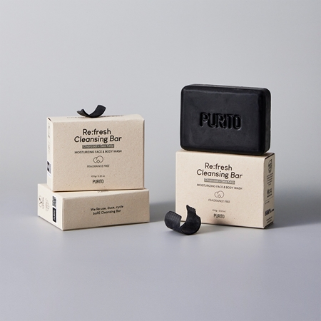 Purito Cleansing Bar Re:fresh jabón limpiador hidratante para cara y cuerpo