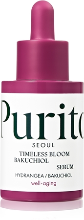 Purito Bakuchiol Timeless Bloom intenzivní revitalizační sérum pro obnovu pevnosti pleti
