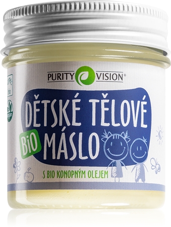 Purity Vision Baby Body Butter burro con olio di cannabis