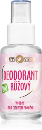 Purity Vision Rose Deodorant im Spray
