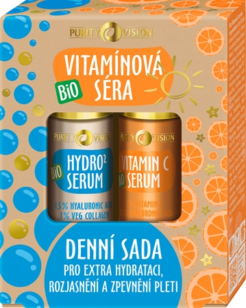 Purity Vision BIO Vítamínová séra dárková sada na den