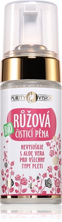 Purity Vision BIO Rose Cleansing Foam Gentle Cleansing Foam for sensitive skin