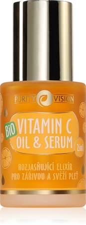 Purity Vision BIO Vitamin C Oil & Serum Facial Oil for pigment spot correction