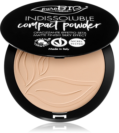 puroBIO Cosmetics Indissouble compact powder with matt effect