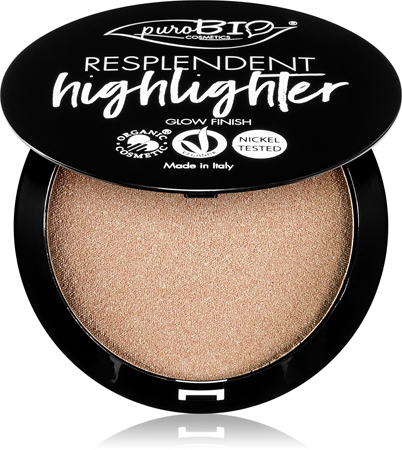 puroBIO Cosmetics Resplendent Highlighter krémový rozjasňovač