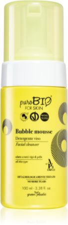 puroBIO Cosmetics Bubble Mousse delikatna pianka oczyszczająca do twarzy