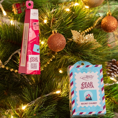 puroBIO Cosmetics Dear Santa Secret Chubby dovanų rinkinys
