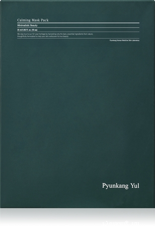 Pyunkang Yul Calming Mask Pack maska łagodząca w płacie intensywnie nawilżający