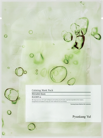 Pyunkang Yul Calming Mask Pack maska łagodząca w płacie intensywnie nawilżający