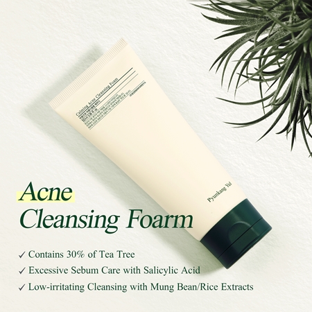 Pyunkang Yul Calming Acne Cleansing Foam łagodząca pianka oczyszczająca do skóry z problemami