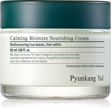Pyunkang Yul Calming Moisture Nourishing Cream kojący krem nawilżający dla wzmocnienia bariery ochronnej skóry