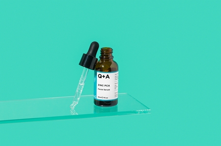 Q+A Zinc PCA serum do twarzy do wygładzenia skóry i zmniejszenia porów
