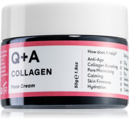 Q+A Collagen verjüngende Gesichtscreme